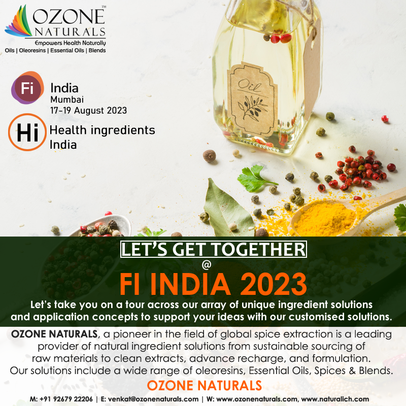 OzoneNaturalCO2's tweet image. OZONE NATURALS, a pioneer in the field of global spice extraction is a leading provider of natural ingredient solutions from sustainable sourcing of 
raw materials to clean extracts, advance recharge, and formulation. 

#extract #SCFE #co2extracts #oilextract #fmcg #fmcgindustry