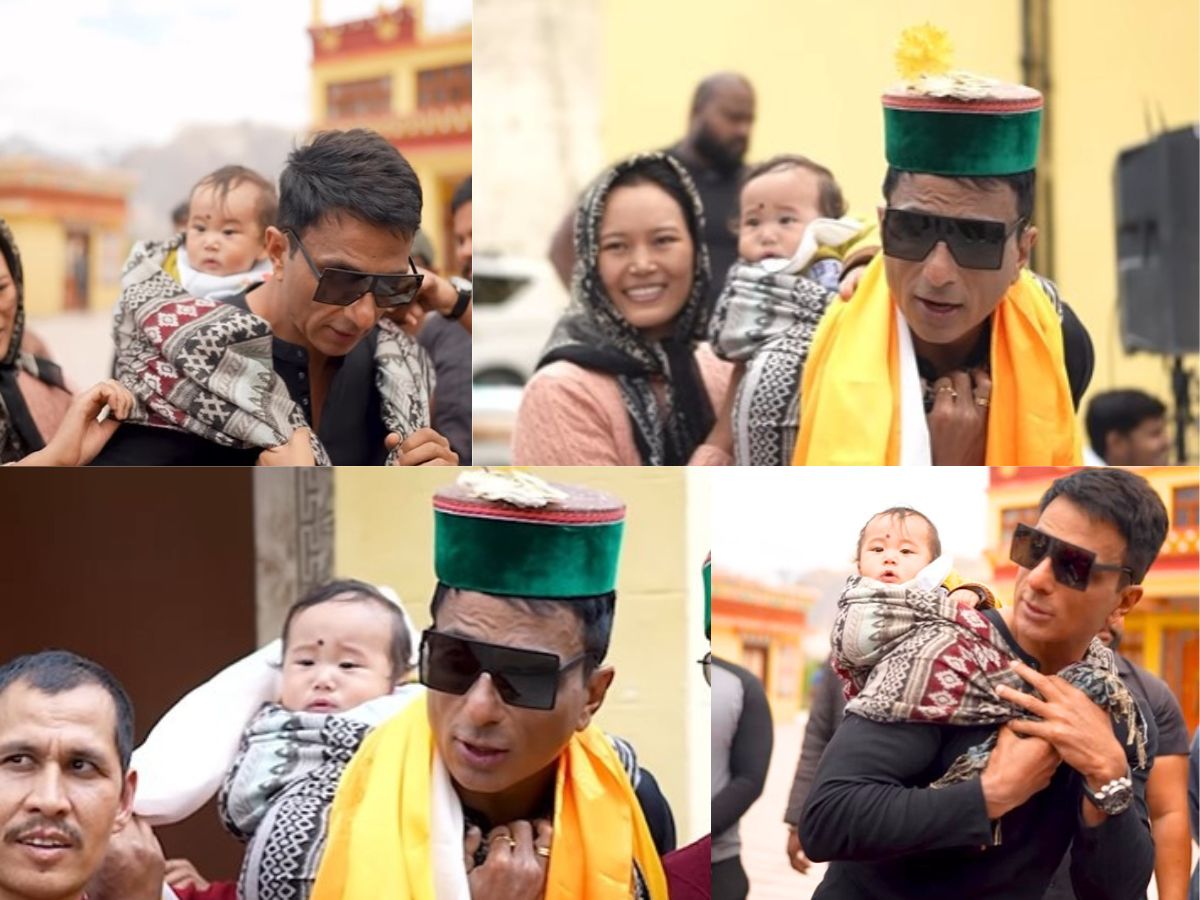 When the real-life superhero becomes a babysitter. @sonu_sood's charm and love for little ones are on full display as he takes the cutest piggyback ride ever! 

Read more: jay-ho.com/news/bollywood…

@SonuSood @SoodFoundation @SonuSoodSena #Jayhothejaykumarshow #JayhoshowUSA