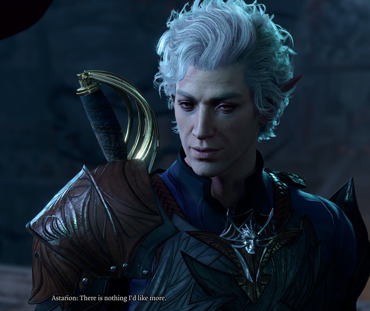 outstarwalker's tweet image. me irl: monogamist. demi. not flirty. never romantically interested in loud and outgoing sarcastic lives of a party. boring and likes boredom

me in roleplay: oh HELLO evil creature would you join my ever-growing polycule and do absolutely ABOMINABLE things with me darling