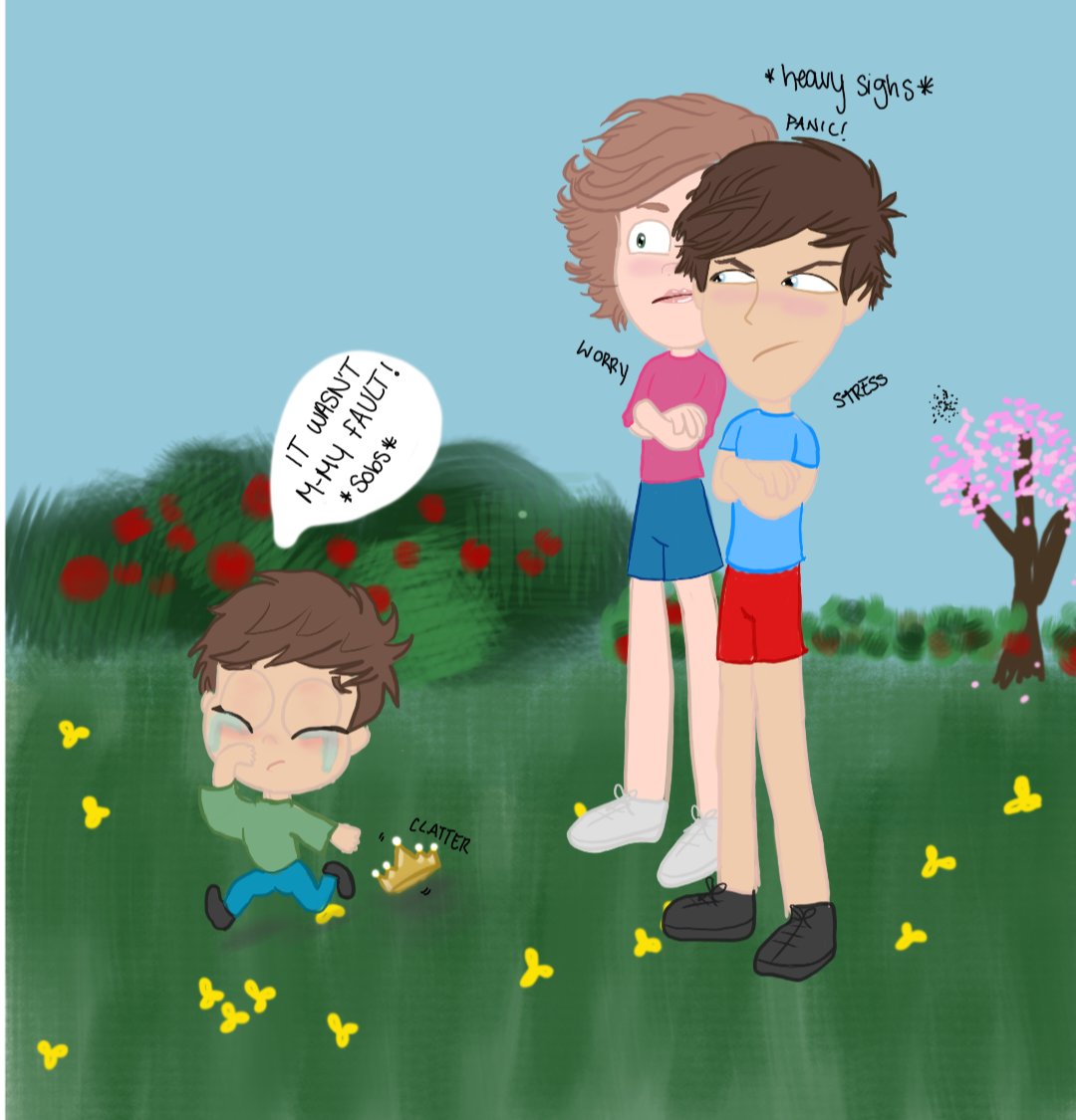 louis_aaood's tweet photo. The Rise of the Hornets: Part 3
#aaood #onedirection #comic #larrystylinson #fanart https://t.co/8fiRCjOzTd