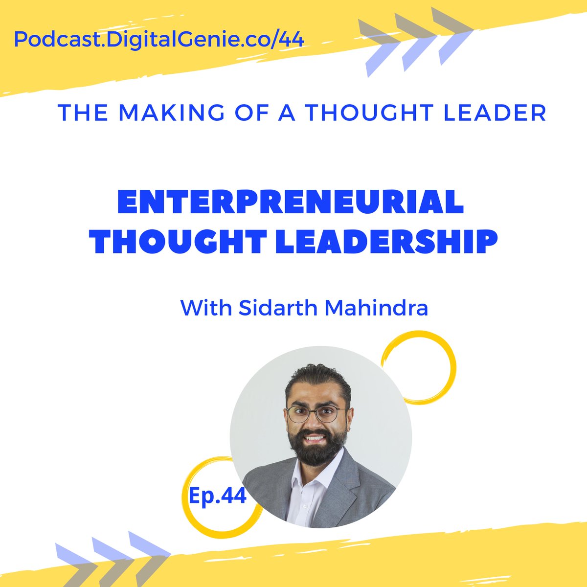 Entrepreneurs need to take the leap says Sidarth Mahindra, on the latest episode of #TMTLpodcast. lnkd.in/dKDi-XNG Catch this episode to know how he manages multiple business, builds his personal brand, upgrades his skills and lead a networking community! #growthmindset