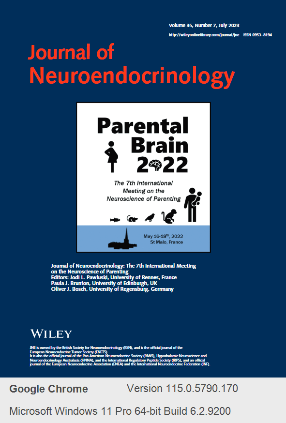Parental Brain (@parentalbrain) on Twitter photo The <a href="/JNE_Editor/">JNE</a> Parental Brain Special Issue is live!
Check out a great selection of reviews and original articles from attendees of the 7th #ParentalBrain meeting that was held in 2022.
Edited by <a href="/OliBosch/">Oliver Bosch</a> <a href="/DrPaulaBrunton/">Paula Brunton 🏴</a> <a href="/JodiPawluski/">Dr. Jodi Pawluski, PhD, HDR, PMH-C</a>
onlinelibrary.wiley.com/toc/13652826/2… The <a href="/JNE_Editor/">JNE</a> Parental Brain Special Issue is live!
Check out a great selection of reviews and original articles from attendees of the 7th #ParentalBrain meeting that was held in 2022.
Edited by <a href="/OliBosch/">Oliver Bosch</a> <a href="/DrPaulaBrunton/">Paula Brunton 🏴</a> <a href="/JodiPawluski/">Dr. Jodi Pawluski, PhD, HDR, PMH-C</a>
onlinelibrary.wiley.com/toc/13652826/2…
