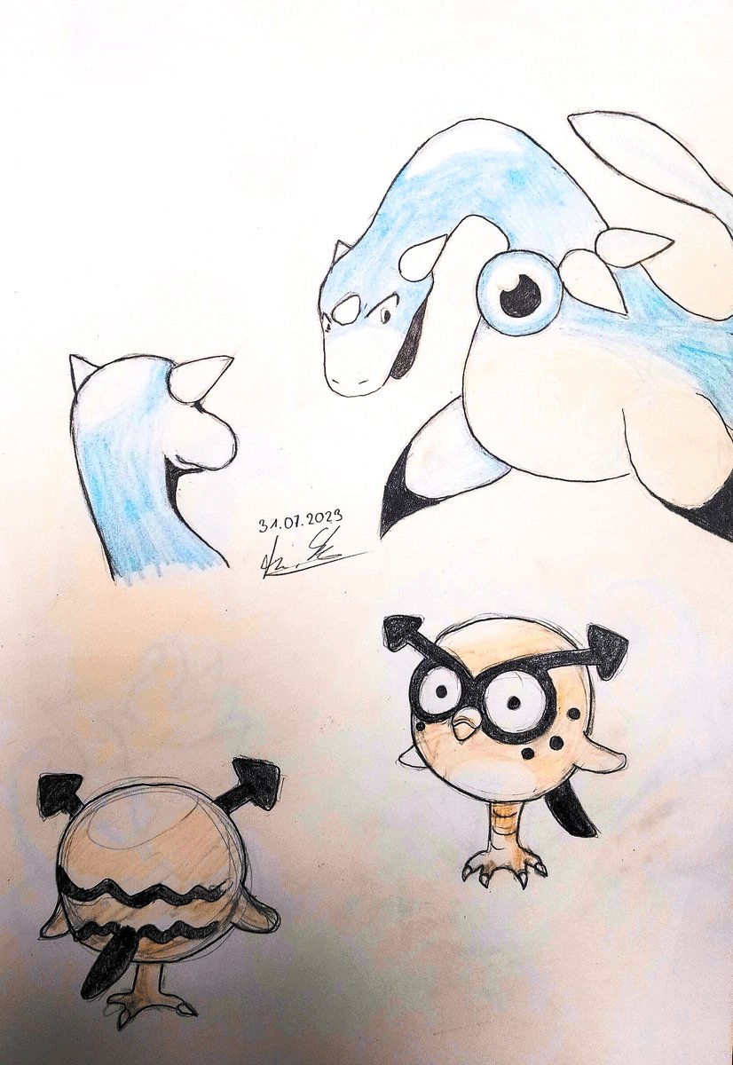 tamashiine's tweet photo. Der moment wenn man endlich fertig wird alle unveröffentlichten Pokemon aus @MythosOfGaming's video zu zeichnen und kaum werde ich fertig schaue ich auf YT. Und sehe ein neues video .^. Ich freue mich darauf.... (Weitere Bilder folgen in den Kommentaren :) ) https://t.co/rdr6YAmi5Z
