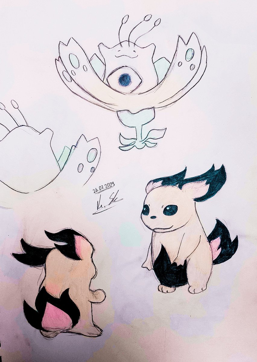 tamashiine's tweet photo. Der moment wenn man endlich fertig wird alle unveröffentlichten Pokemon aus @MythosOfGaming's video zu zeichnen und kaum werde ich fertig schaue ich auf YT. Und sehe ein neues video .^. Ich freue mich darauf.... (Weitere Bilder folgen in den Kommentaren :) ) https://t.co/rdr6YAmi5Z