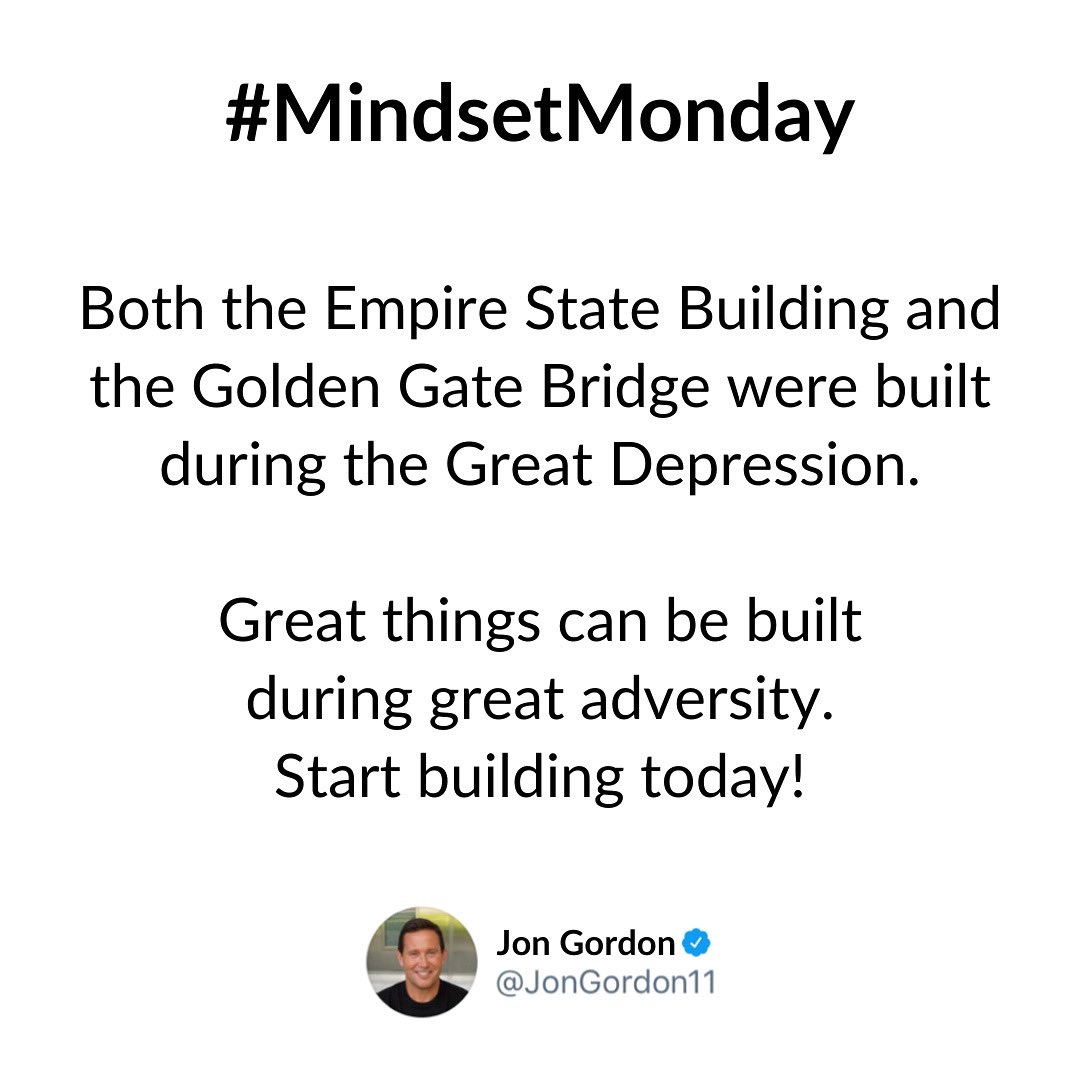 Jon Gordon (@jongordon11) on Twitter photo 