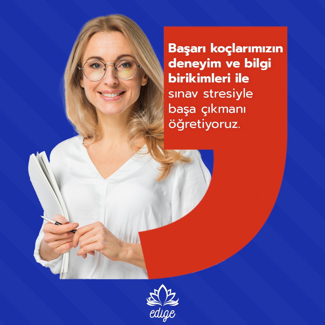 edigeegitim's tweet image. Sınav stresi üniversite sınavına hazırlanma sürecinde sık karşılaşılan bir durumdur.

Edige'nin başarı koçlarının deneyim ve bilgi birikimleri ile deneyim ve bilgi birikimleri ile yanınzdayız. Sınav stresini en aza indirmene yardımcı oluyoruz.

#Edige #YKS #SınavStresi #Başarı