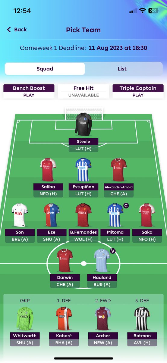 Thoughts? #FPLCommunity #fpl