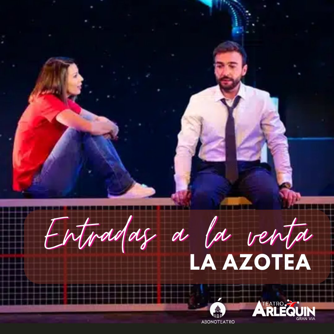 Próxima Temporada en #TeatroArlequin 

LA AZONTEA
<a href="/abonoteatro/">Abonoteatro</a> #SegundaTemporada

Ya puedes adquirir tus entradas!

#teatroalternativo #ocio #MadridCity #AbonoTeatro