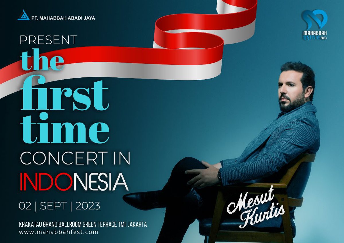 Salamun Alaikum! Alhamdulillah, the moment we've been waiting for is here. The time has come to connect with the wonderful people of Indonesia 🇮🇩! I'm beyond excited to share that my very first concert in Indonesia will take place on the 2nd of September, inshaAllah!