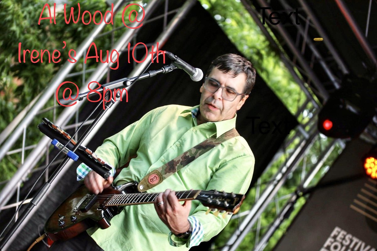 @irenespub Thursday August 10th at 8pm - Al Wood co-host the famous blues jam (885 Bank Street - Ottawa)