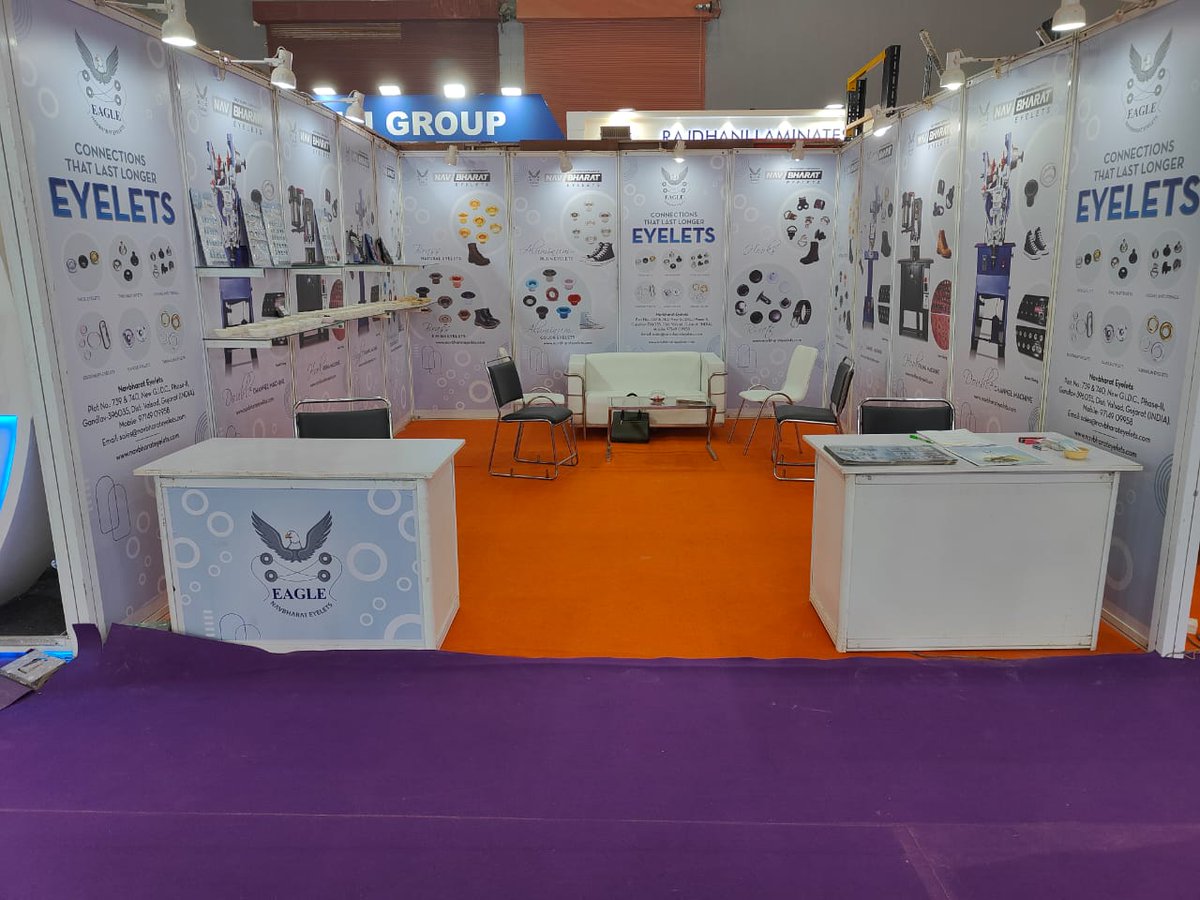 Nav_Eyelets's tweet image. NavBharat Eyelets at IIFF 2023,Delhi !!                               
       Aluminium Shoe Eyelets                                              
       Brass Shoe Eyelets                                                               Hooks and Two Part Rivet Buttons