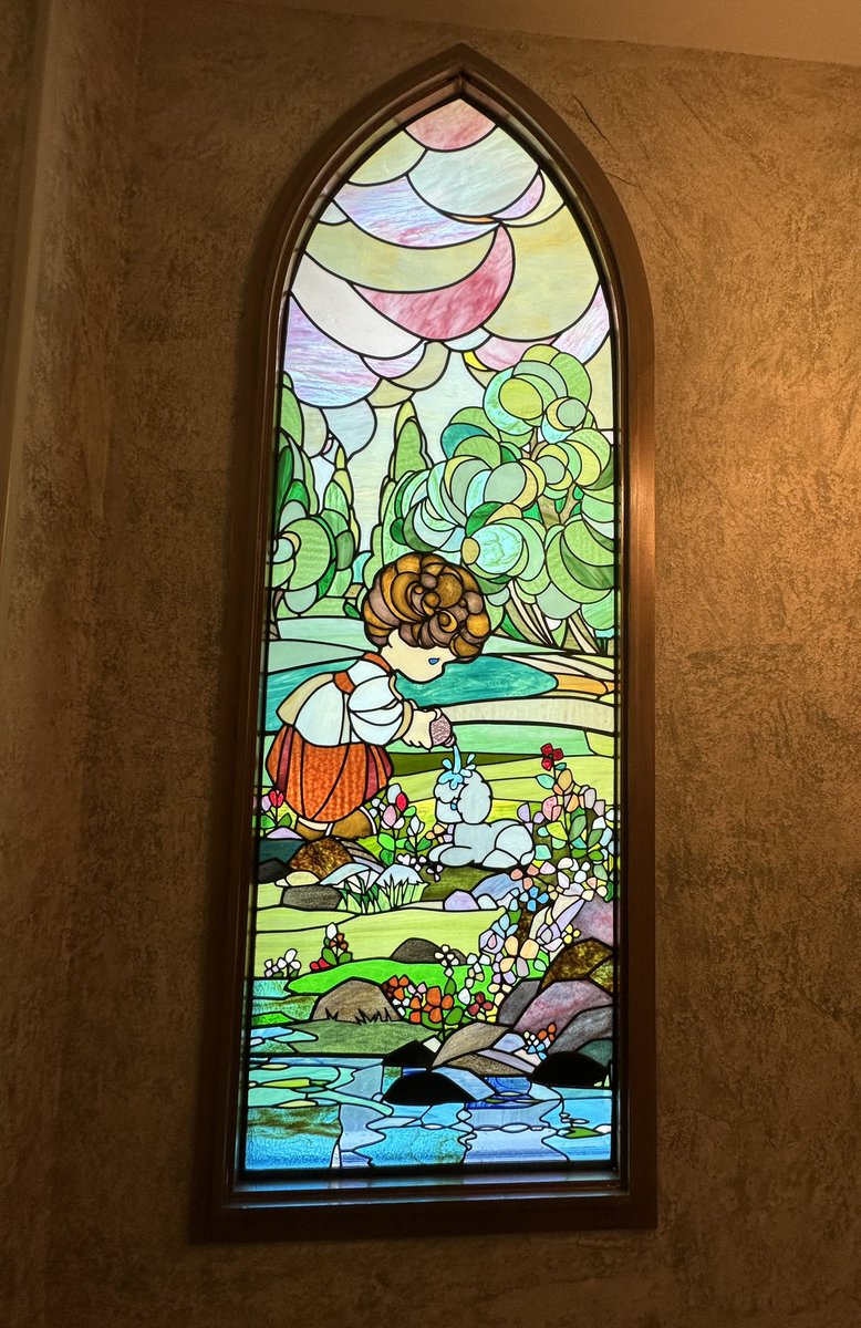 soarwitheagles's tweet image. I took Young Robert to the Precious Moments Chapel in Carthage yesterday. It has been many years since I’ve been there. It’s such a gem and just an hour from Rogers.