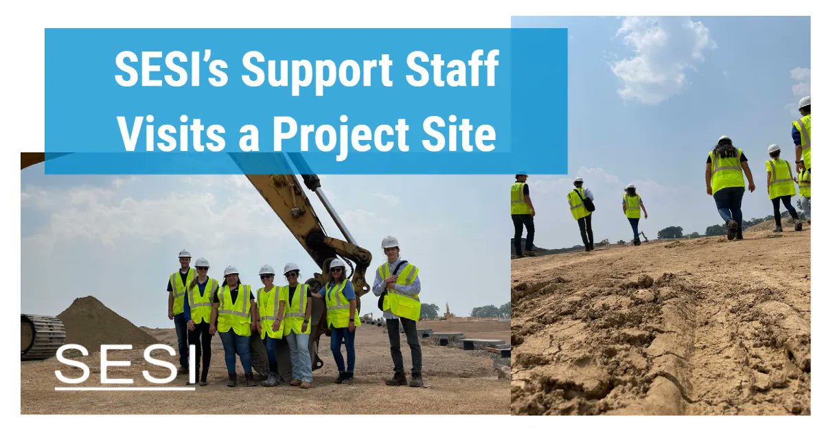 The SESI support staff-- Finance, Administration, Marketing, HR, &amp; others-- toured a project SESI site. 

Support staff and field staff, tried to see some basic project information from the other person's perspective. 

What ways does your company keep teams connected?
