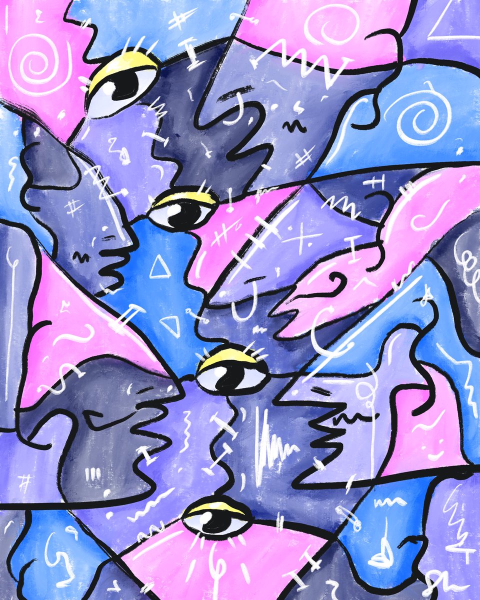 thatseb_astian's tweet photo. Late Night Philosophies - Digital Painting, 2023
.
.
.
.
#digitalabstract #digitalcubism #digitalpainting #abstractart #nftart #nftartcollector #cubism #expressionismpainting #creativeuprising #smallbusiness #smallartist #colorfulart #cubismart #modernart
https://t.co/fQTk9zJTlK https://t.co/12maLMv7e5