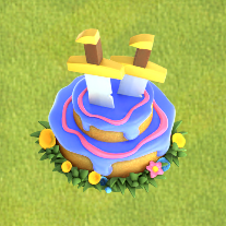 ClashofClans's tweet photo. Feast your eyes on this delicious Clashiversary cake the Clash Team enjoyed! It's not holographic and it's a few days late but it was quite delicious as we celebrate the 11th birthday of everyone's favorite game!  😉#clashiversary https://t.co/gMAHWO7yWk