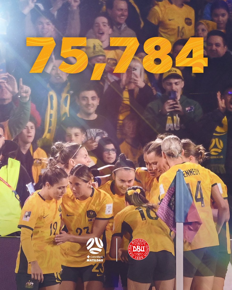 Another memorable night in Sydney! 🌟

#Matildas #FIFAWWC #TilitsDone
