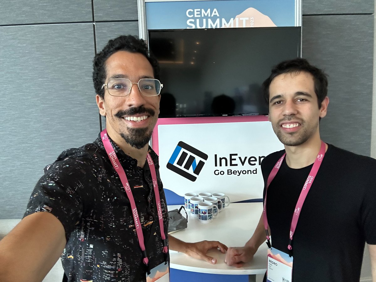 ineventapp's tweet image. What an exciting day it has been at the CEMA Summit, connecting with event industry leaders. 🚀🌈

Stay tuned for more behind-the-scenes moments.

#CEMASummit23 #InEvent #EventProfessionals