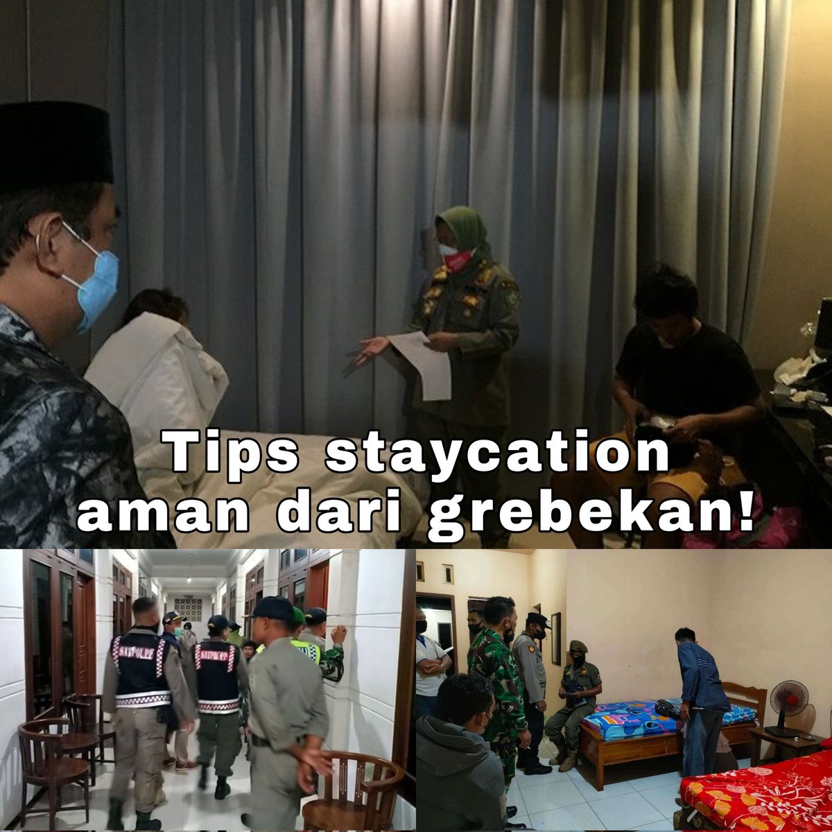 Tips memilih hotel buat staycation aman dari grebekan✨

a thread.