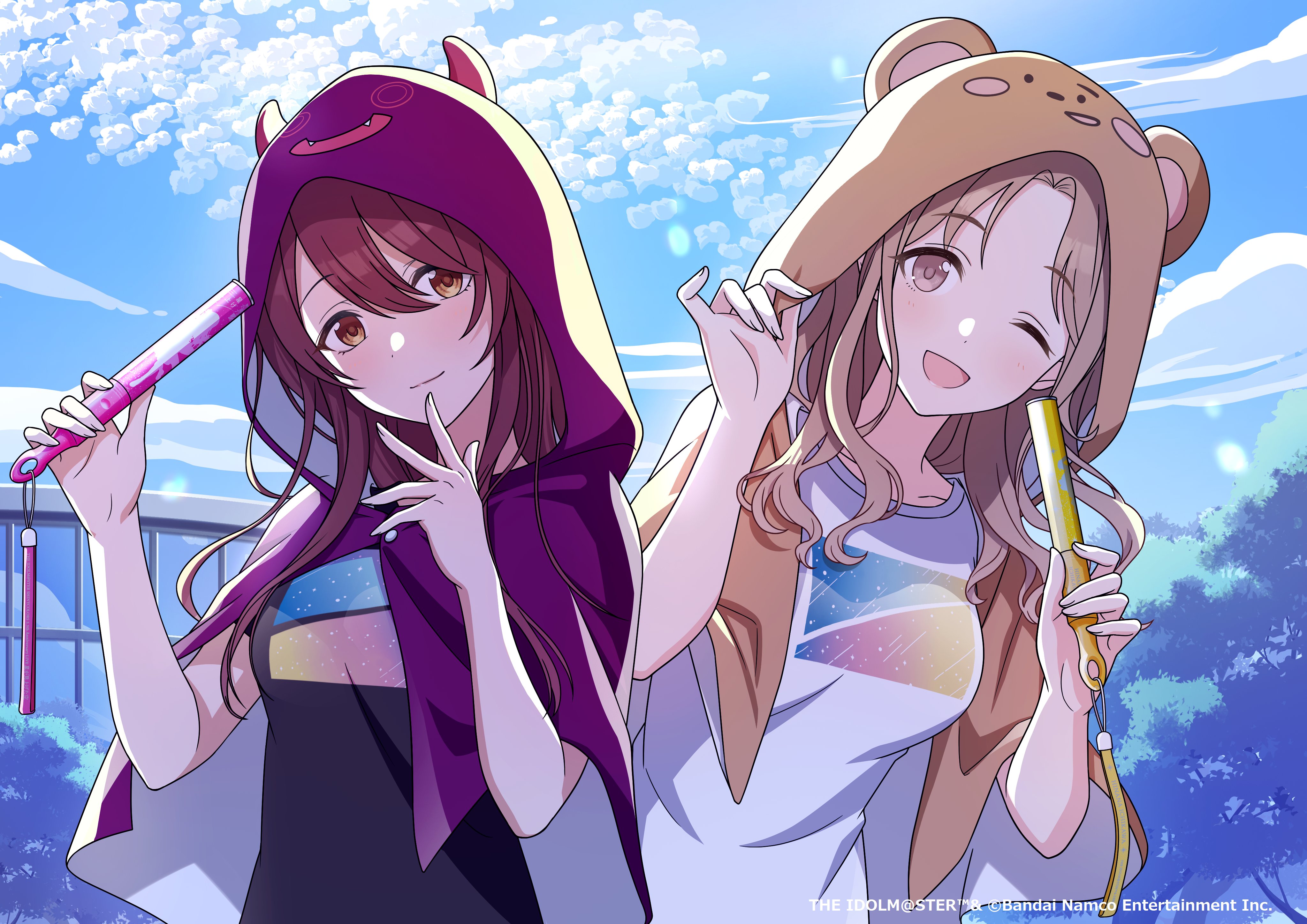 アイドルマスター シャイニーカラーズ 公式ユアクマパーカー