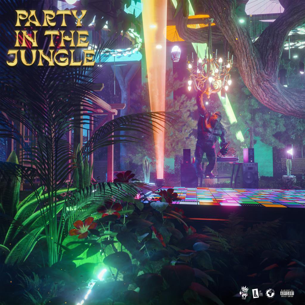 Gorillaz🦍,I’m Happy To Announce My Upcoming Release “Party In The Jungle” Dropping On The 11th Of August 📣 Shout Outs To The Featured Artist @skyfacesdw @ygaokenneth @BRAABENK @JayBahd1 @ReggieOsei3 @beeztrapkotm 🤝 Blessings To The Producers @DJFortuneDJ @joeyonmarss…