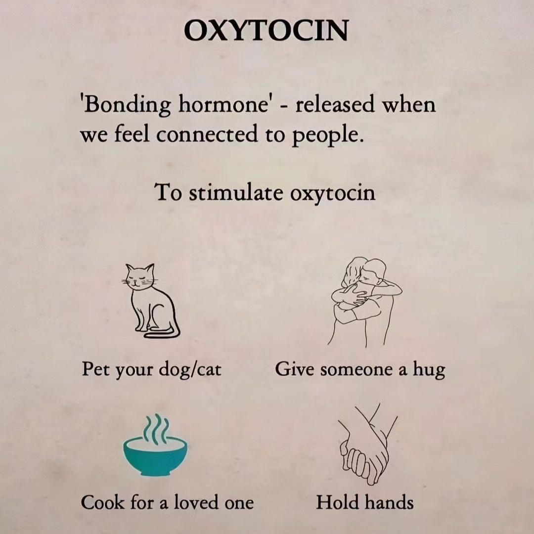 Post by Power Beast on X: Oxytocin, image size:1080x1080
