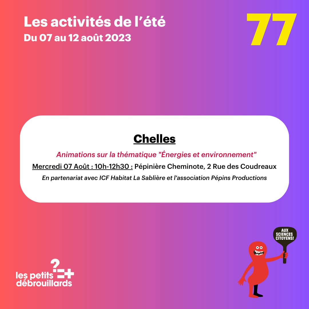 Les Petits Débrouillards Île-de-France tweet media