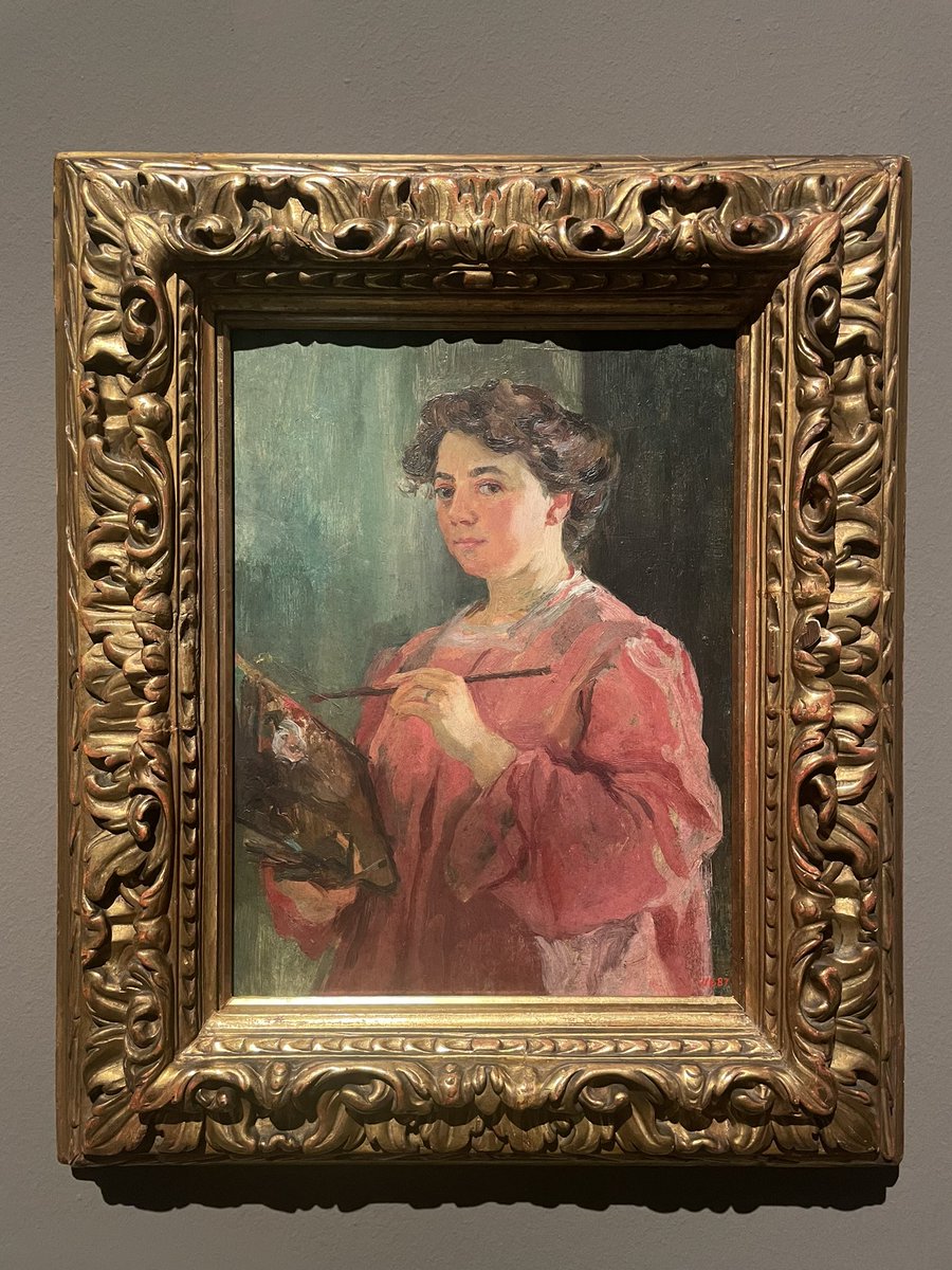 Ahir vaig anar al <a href="/MuseuNac_Cat/">Museu Nacional d'Art de Catalunya | MNAC</a> i vaig veure l’autorretrat de Lluïsa Vidal que ès una meravella i va estar molt i molt de temps guardat als depòsits del museu sense veure la llum.