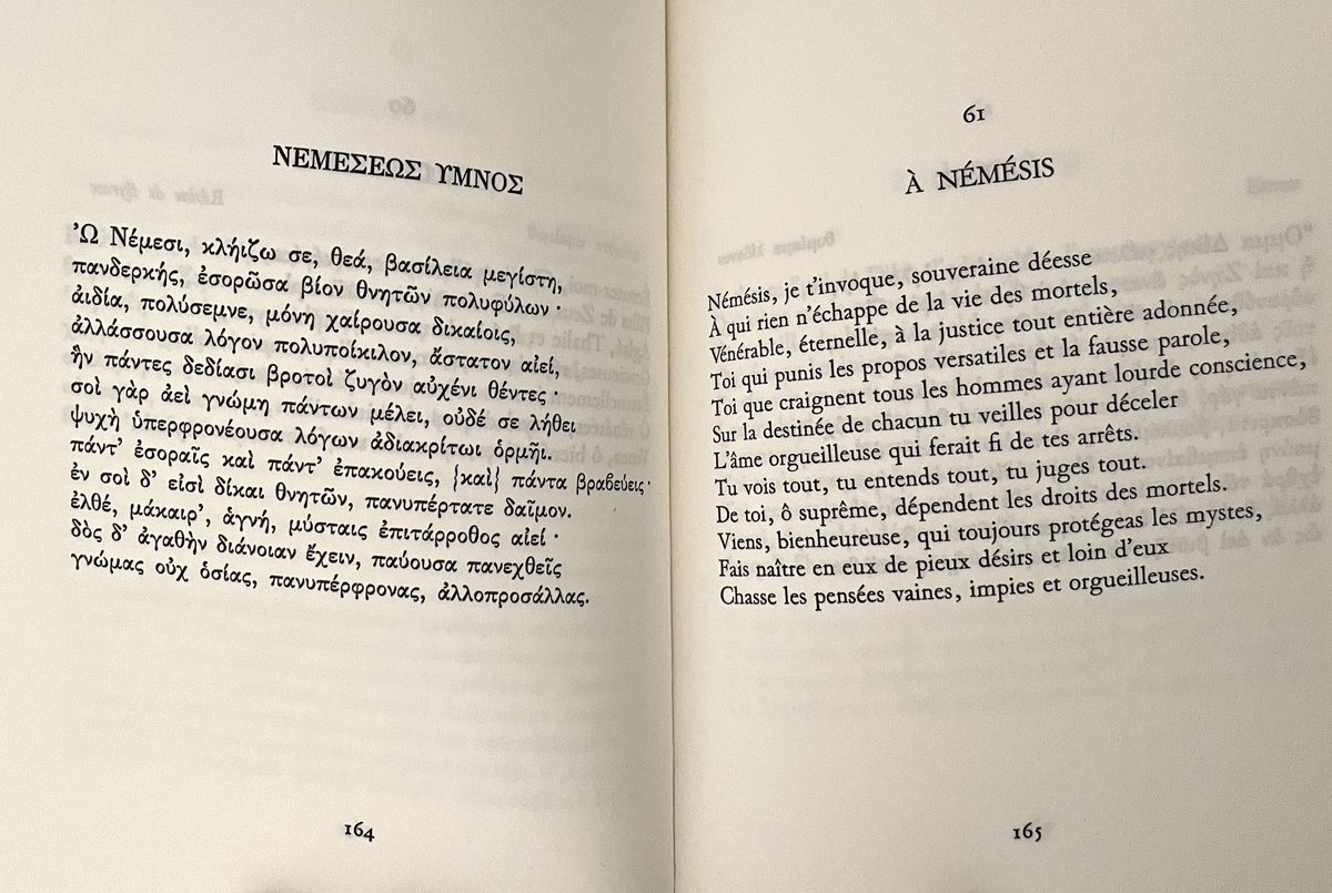 chichariitoooo's tweet photo. @HeraklesCithare Salut ! 

Pour compléter sur la théogonie Orphique, je ne sais pas si tu connais, mais j'ai trouvé ça et c'est au top👌🏼✨

T'as les 87 hymnes + les fameuses lamelles funéraires d'or orphiques (le tout en français et en grec, superbement traduit). Et t'as la théogonie expliquée 👍🏼 https://t.co/frdFgrvmuP