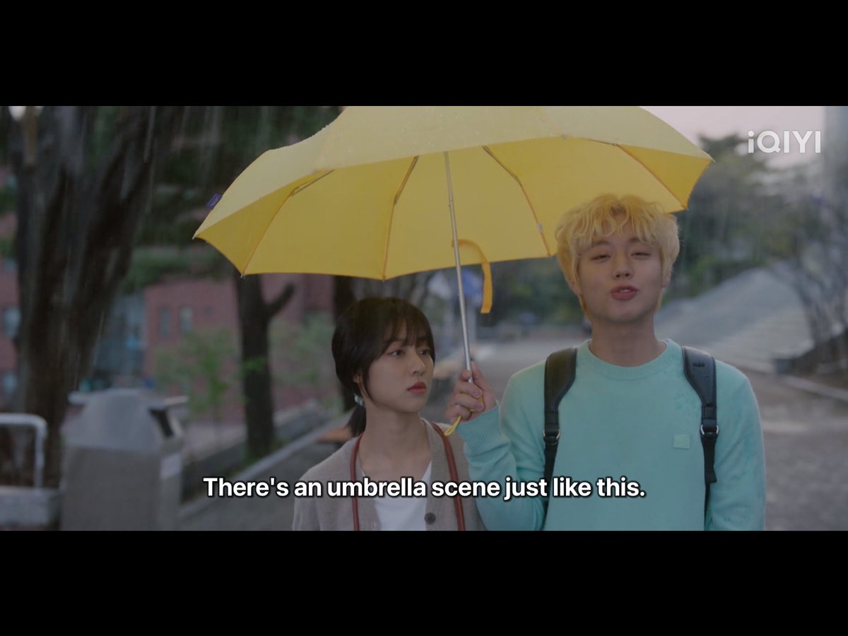 KNimij2's tweet image. Iconic yellow umbrella 🤣🤣🤣

Inhyuk spoiling us for being a crown prince in #UnderTheQueensUmbrella 

#AtaDistanceSpringisGreen
#AtaDistanceSpringisGreenEp2
#ParkJiHoon #KangMinAh #BaeInHyuk