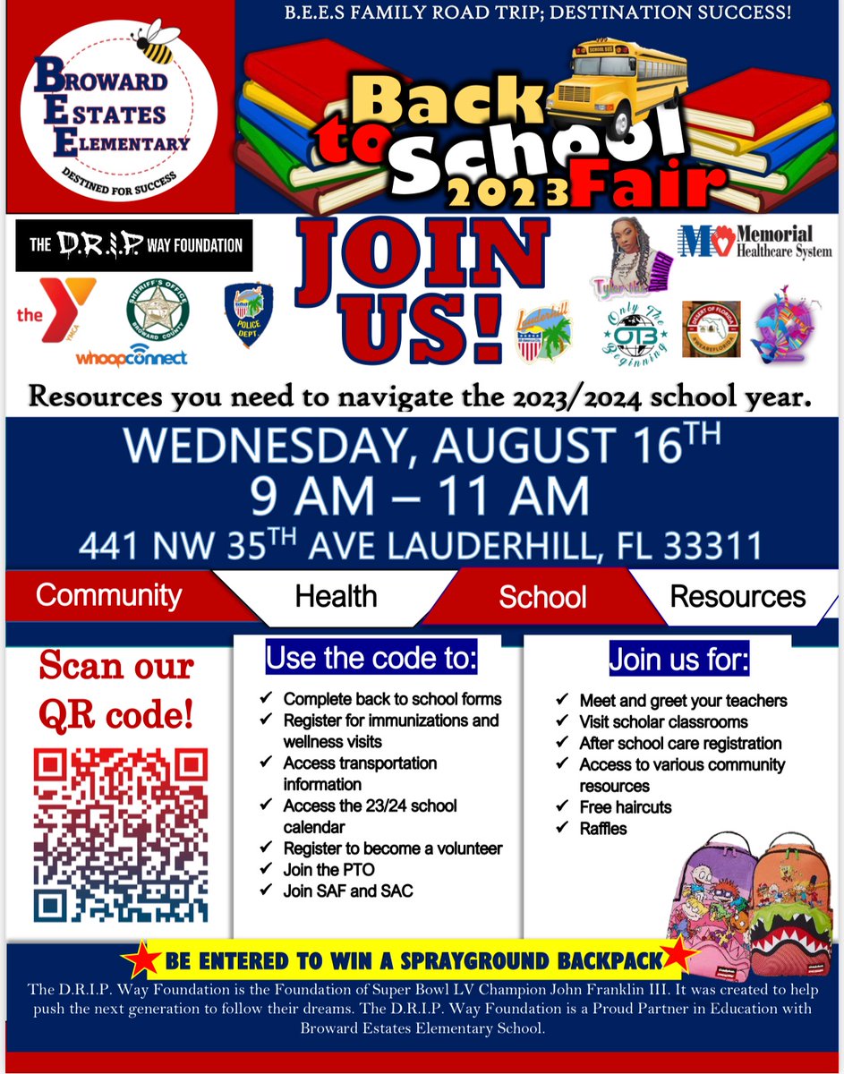 Broward Estates Elementary - “The Bee-Hive” tweet media