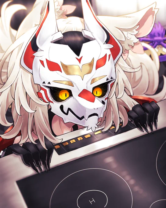 #作品をXで見せ合おう Xの皆さんにお狐様との幸せな日々をご提供いたします