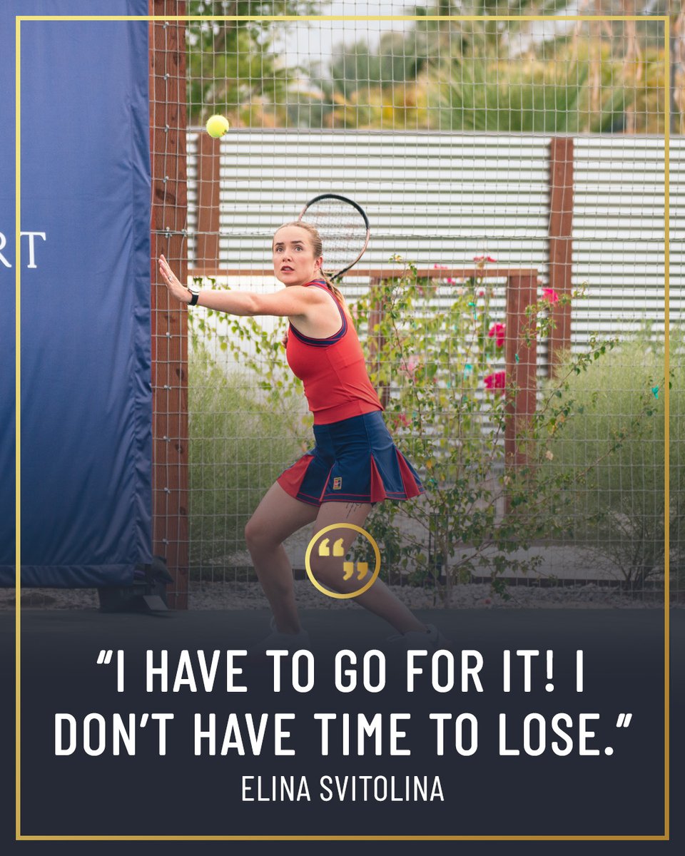 topcourt's tweet photo. Embrace giving it your all.

@ElinaSvitolina is making goals and sticking to them.
Unlock the practice routine that will improve your game. https://t.co/xEXdLN9kbq