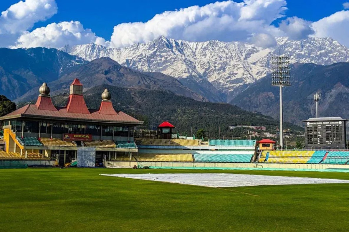 .@cricketworldcup matches in Dharamshala will be played under new and more efficient #LED floodlights, brightening up the stadium like never before! 🏏✨ 

Read more with @Himtimes: bit.ly/3KtgEFf