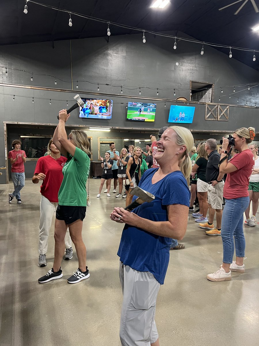 We are excited to welcome our teachers back with a little FUN at Cinnamon Creek Ranch. #Smile #JESfamily