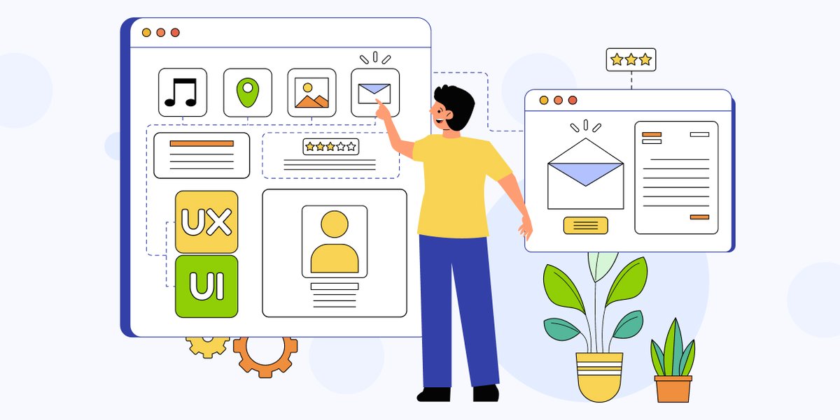 bitstudios's tweet image. 🎨 Dive into the world of User Experience Design: &quot;What is User Experience Design?&quot; 🚀 Discover the secrets behind crafting seamless digital interactions and creating captivating user journeys. Don&apos;t miss out! 🔗bit.ly/3OhUNSc 

#UXDesign #DesignMagic #BITStudios