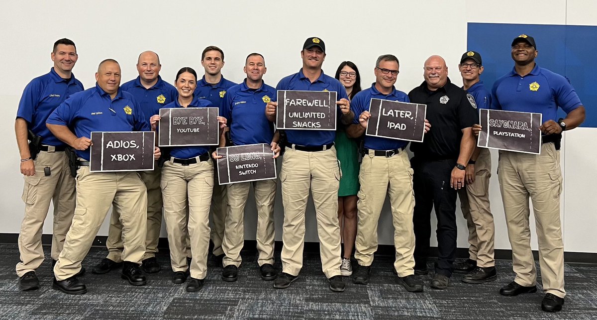 1st Day of School in the LP:  8/11.  LPSO SROs are ready!  Are you?