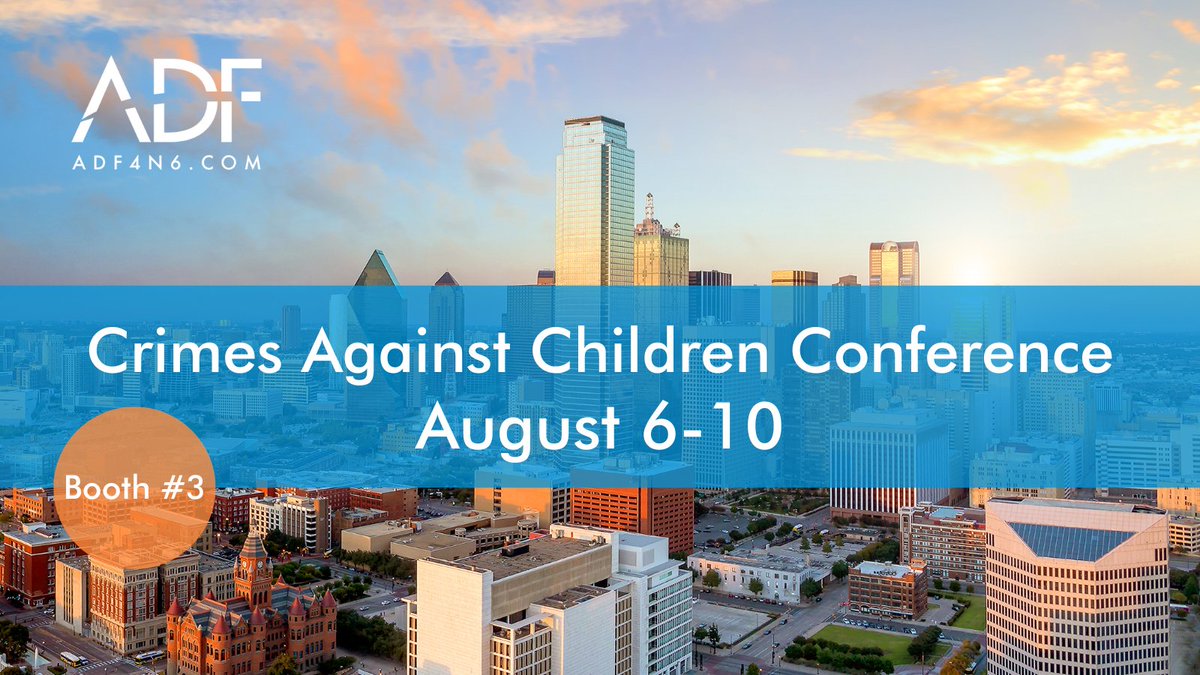 📣 Exciting News! 🎉 Join us at Booth #3, August 7-9, Dallas, Texas for the Crimes Against Children Conference (CACC)! 🌟 Discover how our #DigitalForensics tech is revolutionizing investigations against crimes on children. 💻🔍 #ADFAtCACC #CACC2023 #ProtectingOurChildren