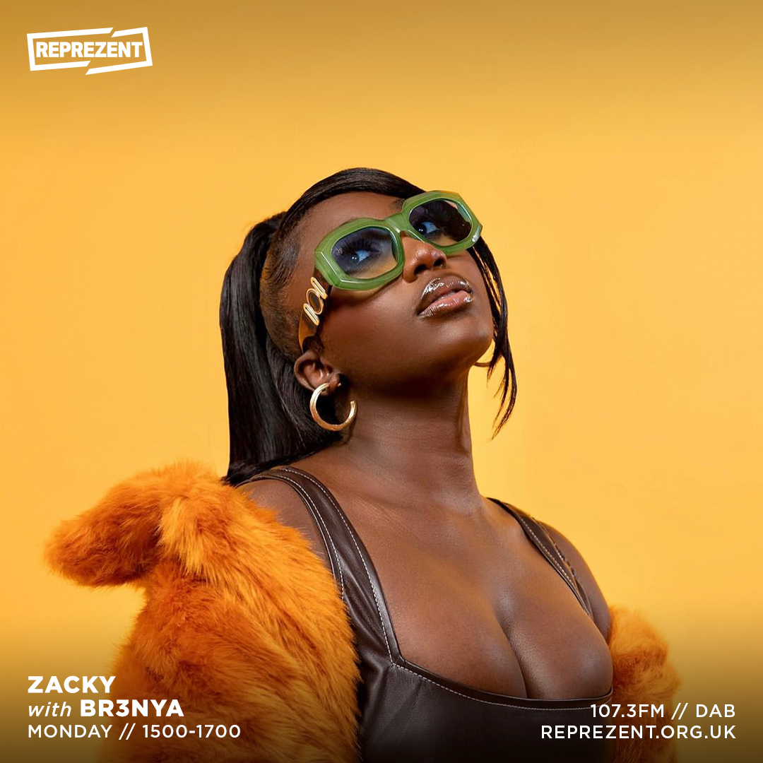 1500-1700

<a href="/zackystweets/">ZACKY</a> 

The AfroSelection Show 🌍 

<a href="/Br3nya/">‘SEXY BACK’ Out Nowww!!!</a> talks new music &amp; jumps on #ZackysAfroStyle 🎙️🔥 

+ <a href="/oxladeofficial/">ᴏxʟᴀᴅᴇ ғʀᴏᴍ ᴀғʀɪᴄᴀ</a> is in the studio discussing new album 👀 

🆕: <a href="/S1MBA/">S1MBA</a> <a href="/M1lli__/">🇬🇭</a> <a href="/Qingmadi/">Qing (King) Madi</a> <a href="/Lobbygarcon/">Lobby Garcon</a> <a href="/KojoFunds/">EL ROI🦁✝️</a> &amp;  MORE 🔊

107.3FM | DAB | REPREZENTRADIO.ORG.UK