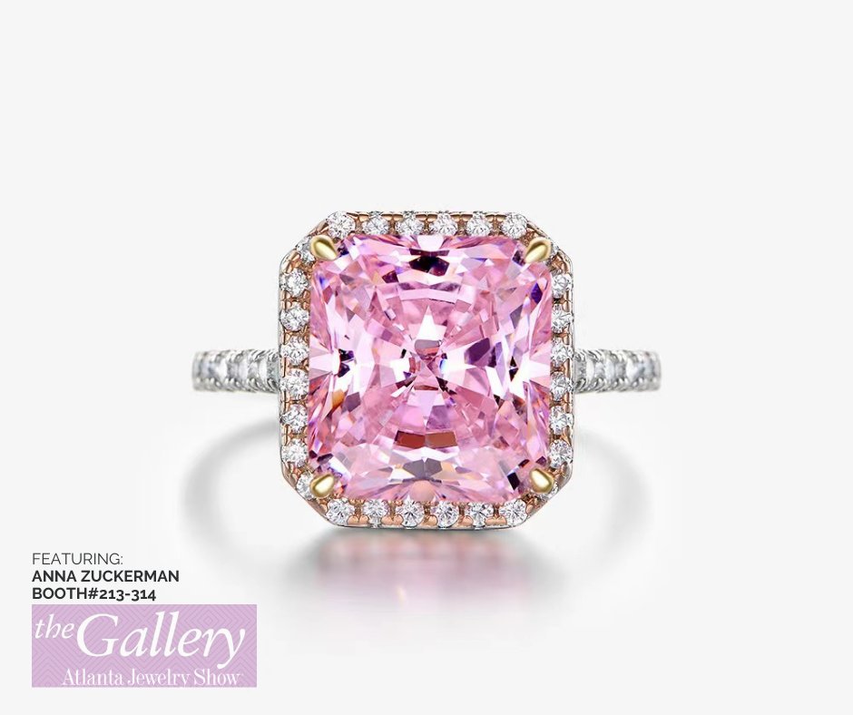 ATLJewelryShow's tweet image. Step into "The Gallery" at the Atlanta Jewelry Show, where glittering elegance and artistic brilliance meet. Visit Anna Zuckerman in Booth #213-314 and explore their glamorous designer jewelry, celebrating luxury every day.  ow.ly/S7N050PtyNA  #AnnaZuckerman #Atljewelryshow