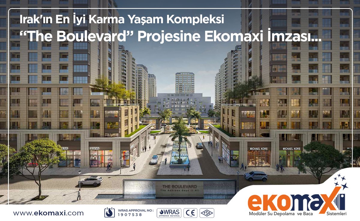 Ekomaxi1's tweet photo. Irak’ın Erbil kentinde inşa edilen ve ‘yüzyılın projesi’ olarak adlandırılan ‘The Boulevard Karma Yaşam Kompleksi’nin tercihi de Ekomaxi oldu.

https://t.co/oJ4XWw9uLV

#hvac #sudeposu #iraq #YerliÜretim #İhracat #MilliÜretim #erbil #watertank #grpsudeposu #paneltank #temizsu https://t.co/AsUgO0l4Tv
