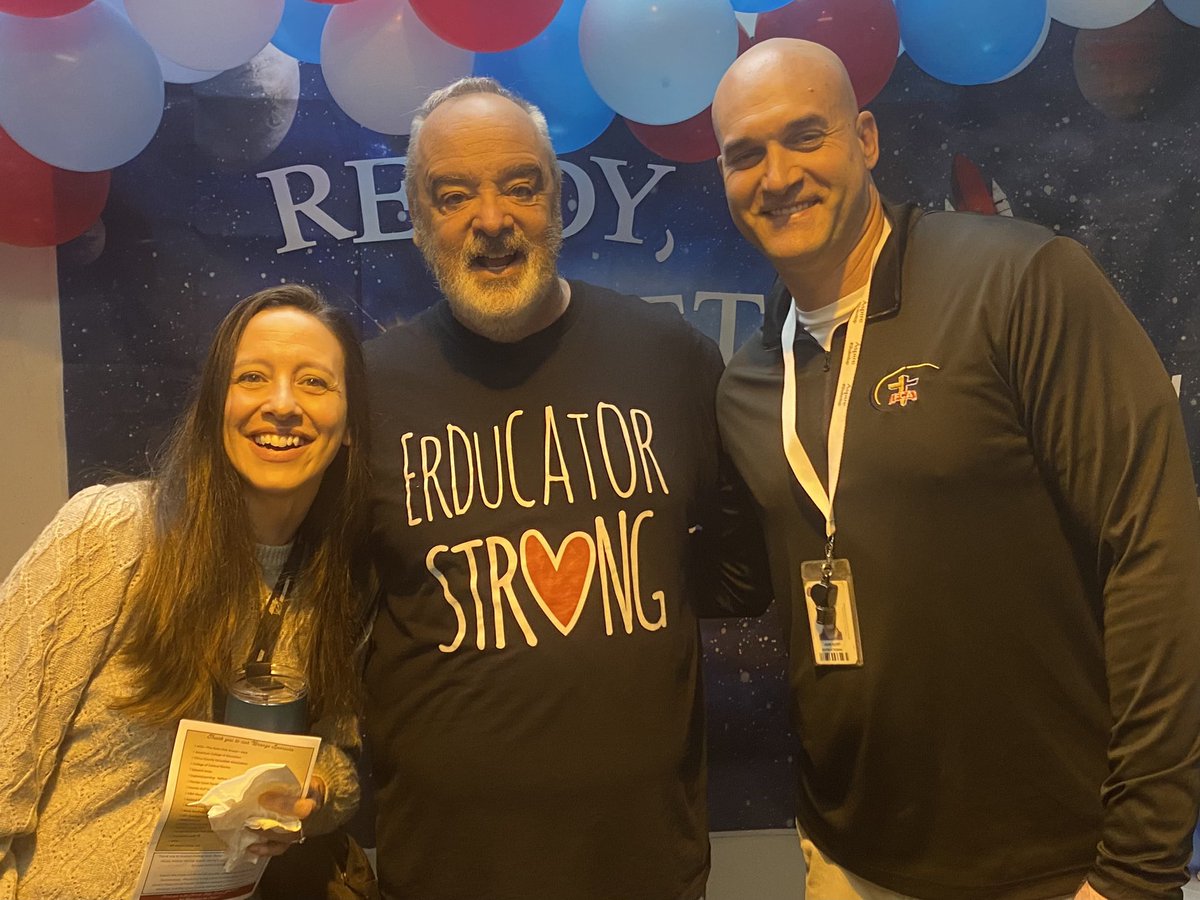 sjautry's tweet photo. Starting the year off with my teacher bestie and the one and only @gerrybrooksprin 🚀 #ccsb Thank you, @CitrusSchools #readysetaccelerate https://t.co/AvPRBykbzs