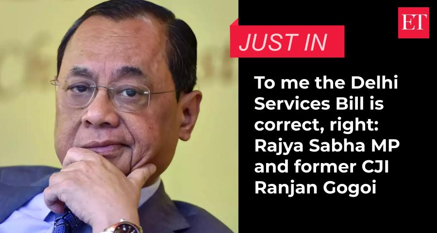 To me the #DelhiServicesBill is correct, right: Rajya Sabha MP and former CJI #RanjanGogoi

🛰️ Catch the day's latest news and updates ➠  bit.ly/3QuJybZ