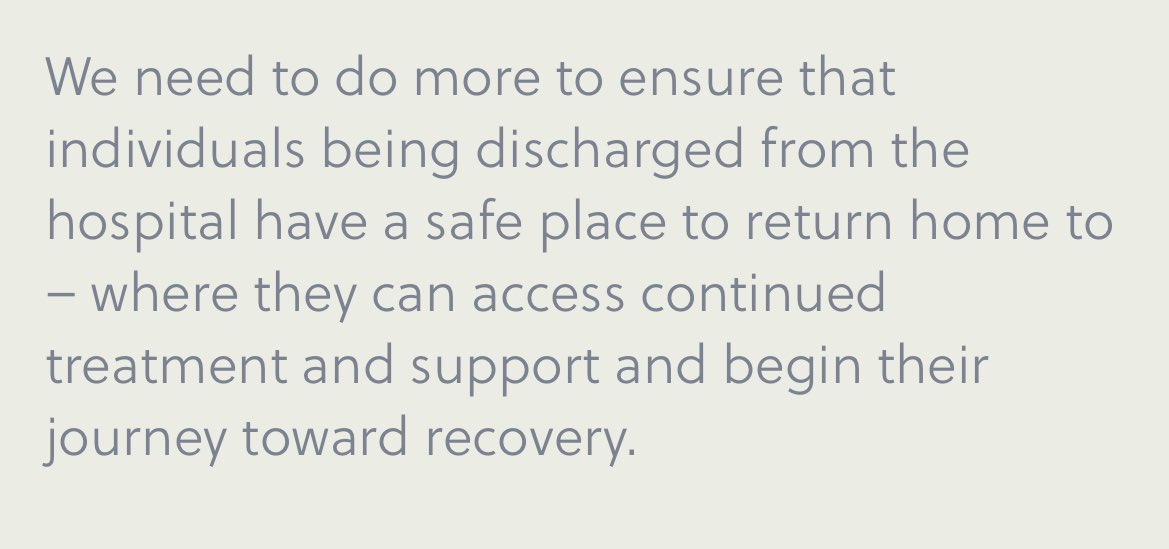 Nobody Should Be Discharged into Homelessness by <a href="/RandyCallstrom/">Randy Callstrom</a> of <a href="/WyandotBHN/">Wyandot Behavioral Health Network</a>. 

A reminder the journey we are on for integrated care, beyond Acute needs, including social determinants of health.

Another step forward, more work to do.

wyandotbhn.org/news/nobody-sh…