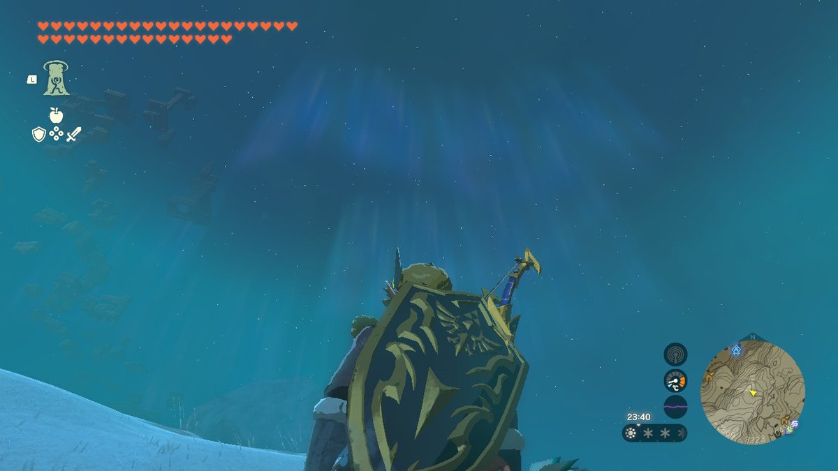 YeChun1389's tweet photo. #TearsOfTheKingdom #王国之泪 #塞尔达传说 #Zelda #NintendoSwitch
在游戏也能看极光 https://t.co/UbXrfCxIIV
