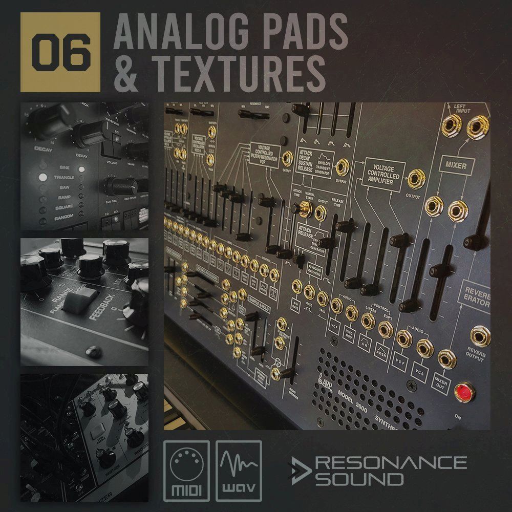 ResonanceSound1's tweet image. Out now: Analog Pads &amp;amp; Textures - a new addition to our analog techno samples series - resonance-sound.com/product/analog…
#technoproducer #technoproduction #melodictechno #melodichouse #musicproducer #musicproducer #sounddesign #analog #synthesizer #loops #midi