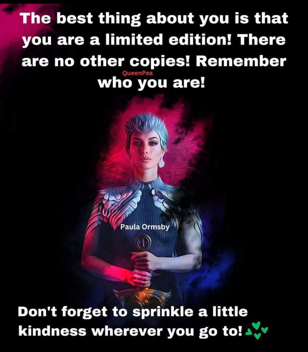 PaulaPorbsy77's tweet photo. Happy Motivational Monday beautiful souls! May you all have a terrific day! πͺπβ€οΈ
#QueenPea #teachersoftwitter #edutwitter #teacher #teacherlife #LifeLessons #lessonslearned #efucate #empower #inspire #influencer #contentcreator #efication #motivationalpost #growthmindset https://t.co/22CQQMnkxU
