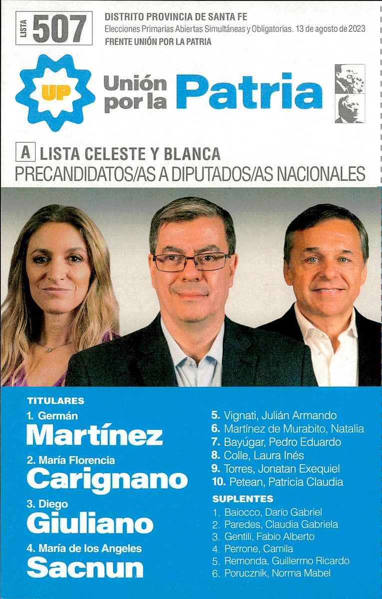 24hrs_ARG's tweet photo. #SFe @LlambiDe #LlambiCampbell
Pte Comunal✌️@AdrianTagliari🗣️
"Como dicen nuestros candidatos a Dip. Nacionales por Santa Fe, nosotros... Queremos un país para MUCHOS, no una Argentina fácil para unos pocos.-
Nosotros #GESTIONAMOS☀️.-
#JuntosAVANZEMOS con🤝@unionxlapatria🇦🇷 "
📍 13 de agosto, votá en las 🗳️PASO: #MassaPresidente💪
@SergioMassa @RossiAgustinOk PTE y Vice✔️
@gerpmartinez @florcarignanook👍@DiegoGiuliano @sacnun @julianvignatti Diputados x StaFe✔️"
💪TOD☀️S✔️ #13A🗳️
🤝@alferdez @CFKArgentina🇦🇷 @Kicillofok
@marcelewan @silvinafrana @gonzalogoyechea @MCastelloficial @martinezkerz @Luis_Rubeo @Lupo55 @jorhurt @liscatania @MagaritaVarela @ArturoAroni @MonterosEva @KumpaLili @danielrojazo @mumimumi09 @Yosoy_Laury @PuebloBeto @ramrovert @BeaDixit
🧵👇