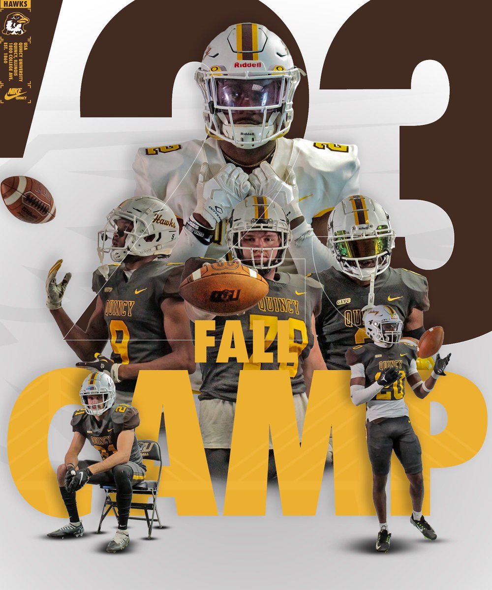 QUHawksFootball's tweet photo. We’re baaaaaaaaaaaaack! The 2023 season starts today!😎🏈

#PEWAV #FFF #HOLDtheROPE https://t.co/N2JSSRiznv