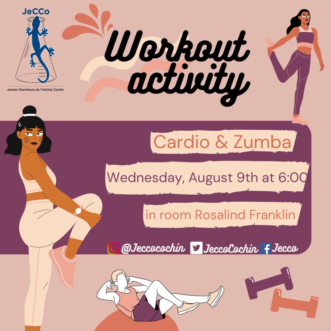 JeccoCochin's tweet photo. 📢 Take a break from work and
Join us this Wednesday, August 9th, for a fun team sports activity. See you guys at Rosalind Franklin building at 18:00. Don't forget your 👟👟😀 https://t.co/s8AkMowAcd