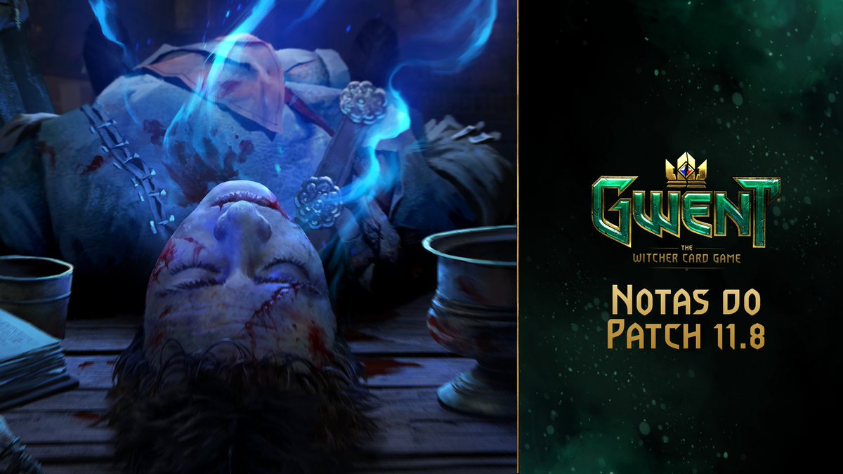 A Atualização 11.8 chega em um dia!

Este é um bom momento para conferir todas as alterações que serão implementadas no jogo.

Notas do Patch: gwent.ly/Patch_11.8_PTBR